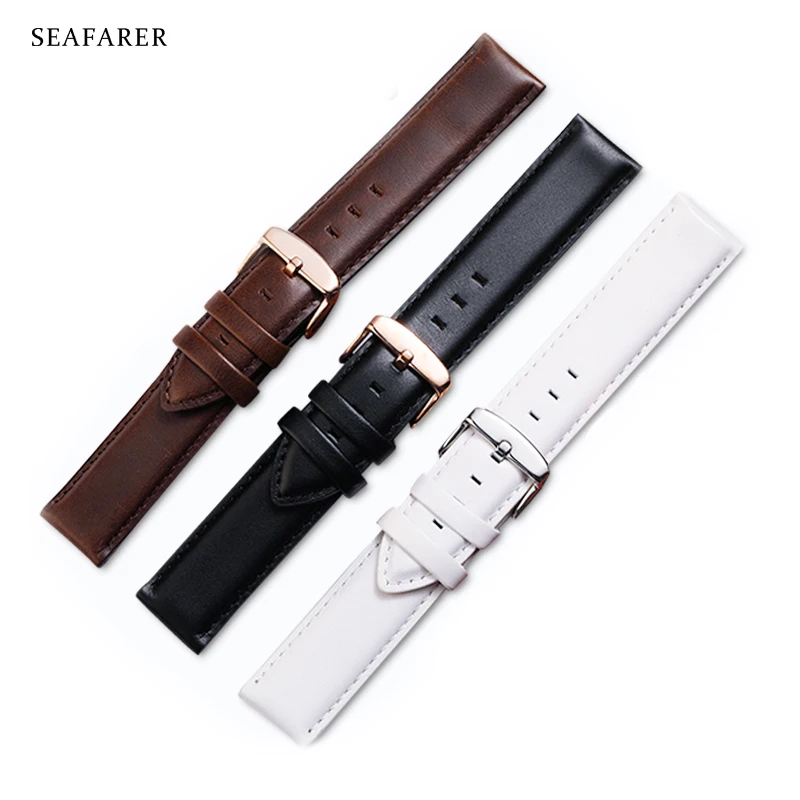 Daniel Wellington Watches & Jewelry Online Store - Tali Jam Tangan Kulit Asli Kualitas