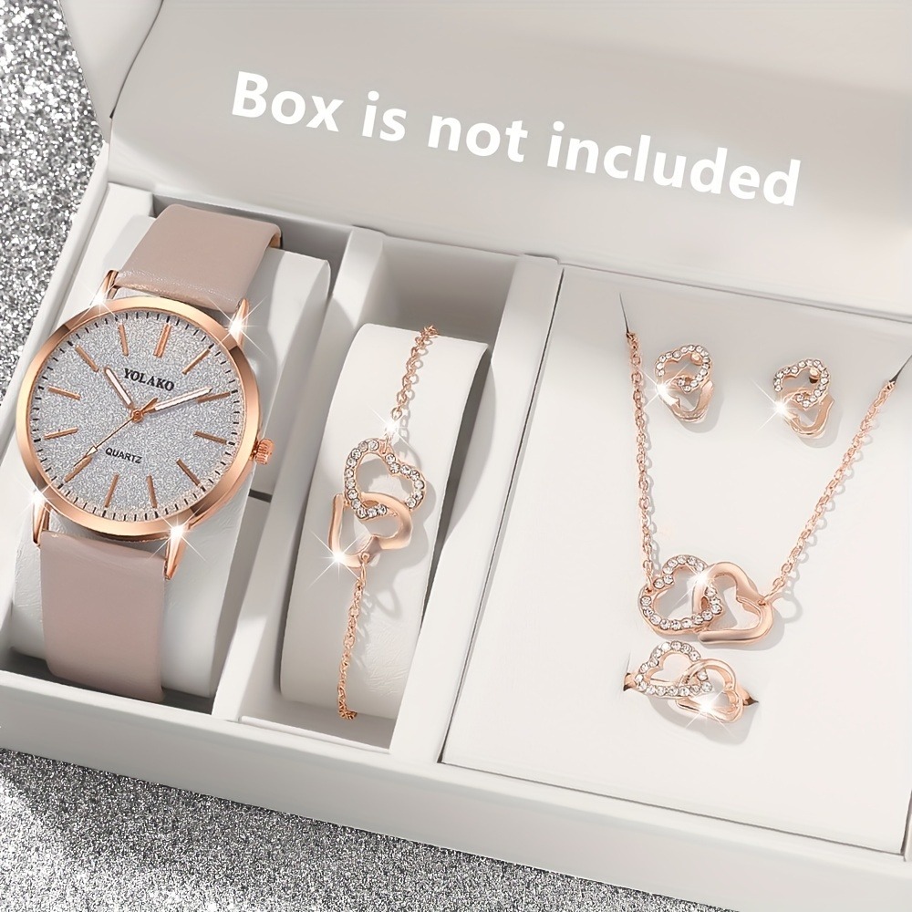 Unique Jewelry Watches - 6-Pcs Jam Tangan Wanita Minimalis Elegan