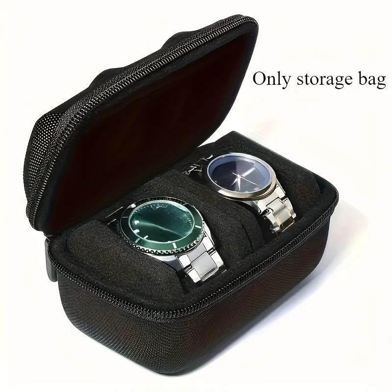 Jewelry Box That Holds Watches - Casing Perjalanan Jam Tangan 2 Slot
