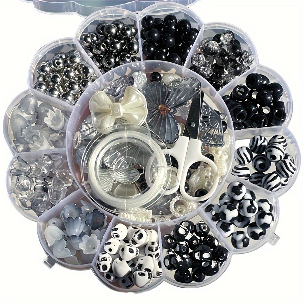 Fine Jewelry & Watches Photos - 13 Grid 120g Manik-manik Akrilik Bunga
