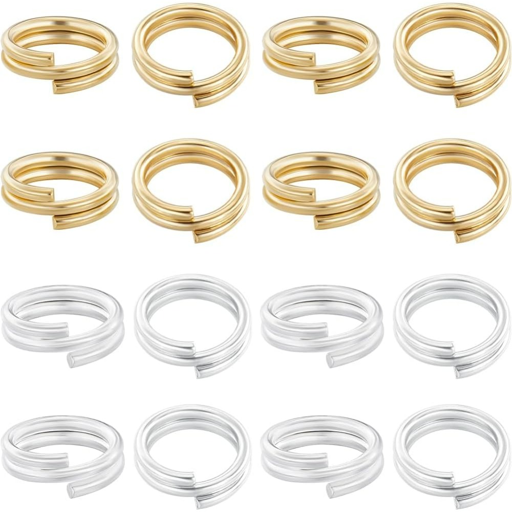 Gold Plated Ring - 1 Kotak 80 Buah Cincin Lompat