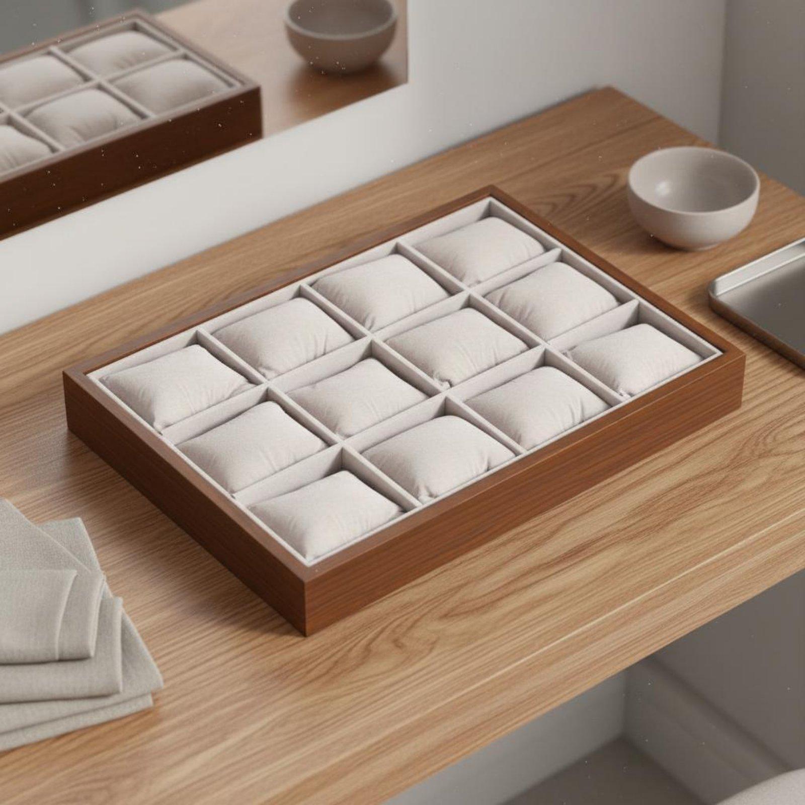 Watch Display Box - Kotak Penyimpanan Jam Tangan dan Perhiasan,