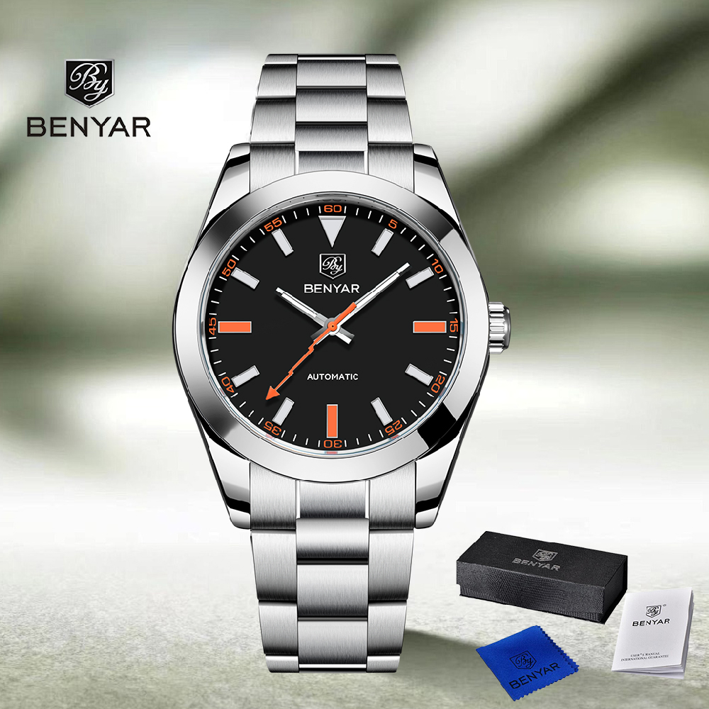 Jam Tangan Pria BENYAR DESIGN  - Mens Mechanical Watch ulasan dan harga