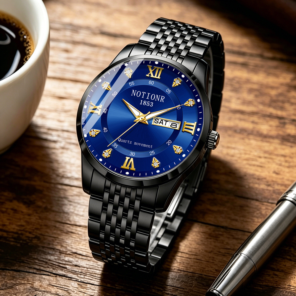 Jam Tangan Pria Multifungsi de - Watch Display Box ulasan dan harga