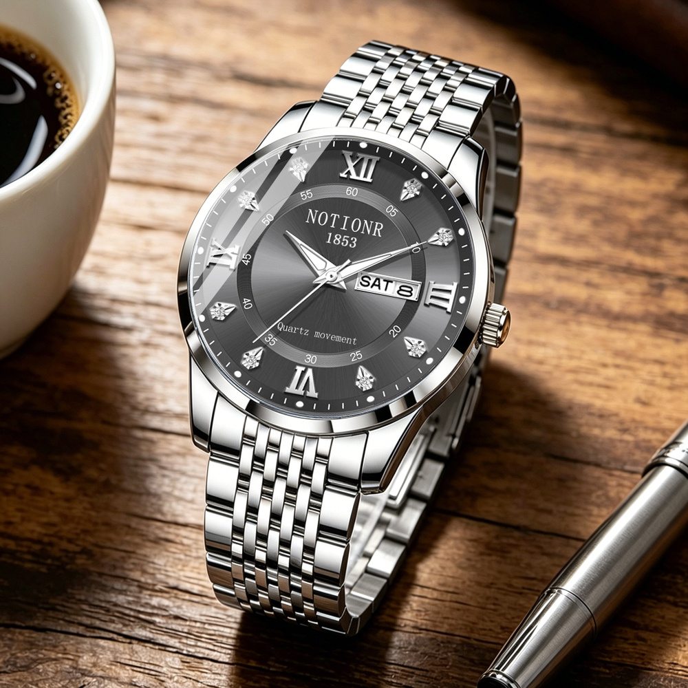Jam Tangan Pria Multifungsi de - Watch Display Box ulasan dan harga