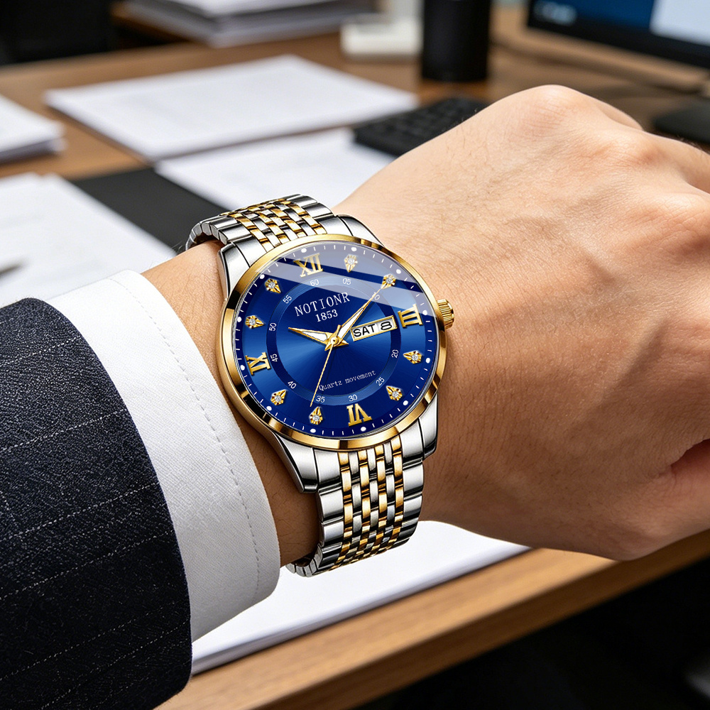 Jam Tangan Pria Multifungsi de - Watch Display Box ulasan dan harga