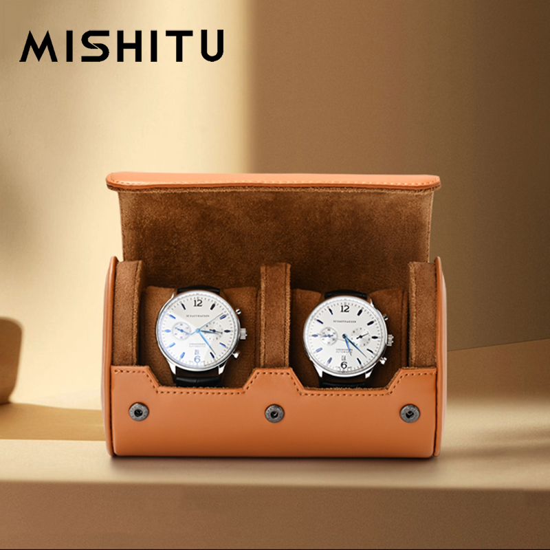 MISHITU 1/2/3-Slot Tas Travel  - Watch Display Box ulasan dan harga