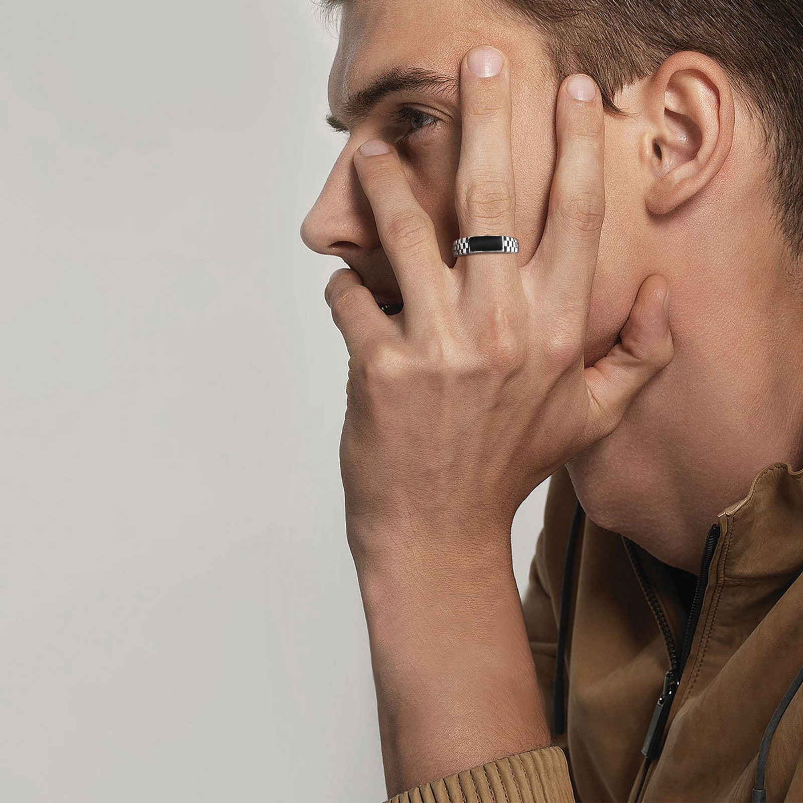 Vnox cincin terbuka pria, cinc - Mens Signet Ring ulasan dan harga