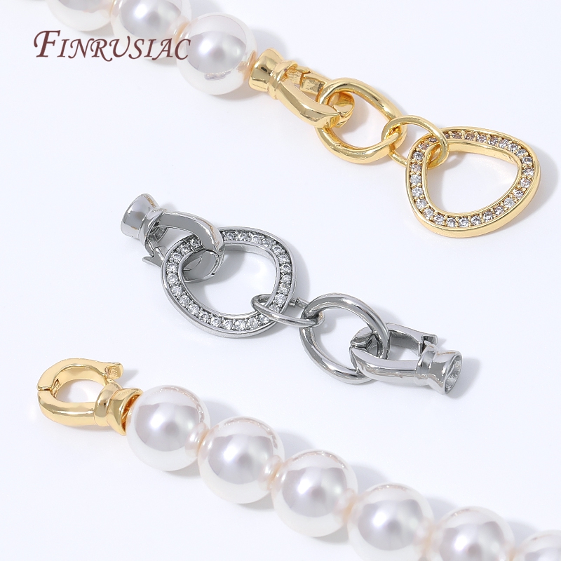 1/2Pcs Konektor Perhiasan Berl - Gold Plated Ring ulasan dan harga