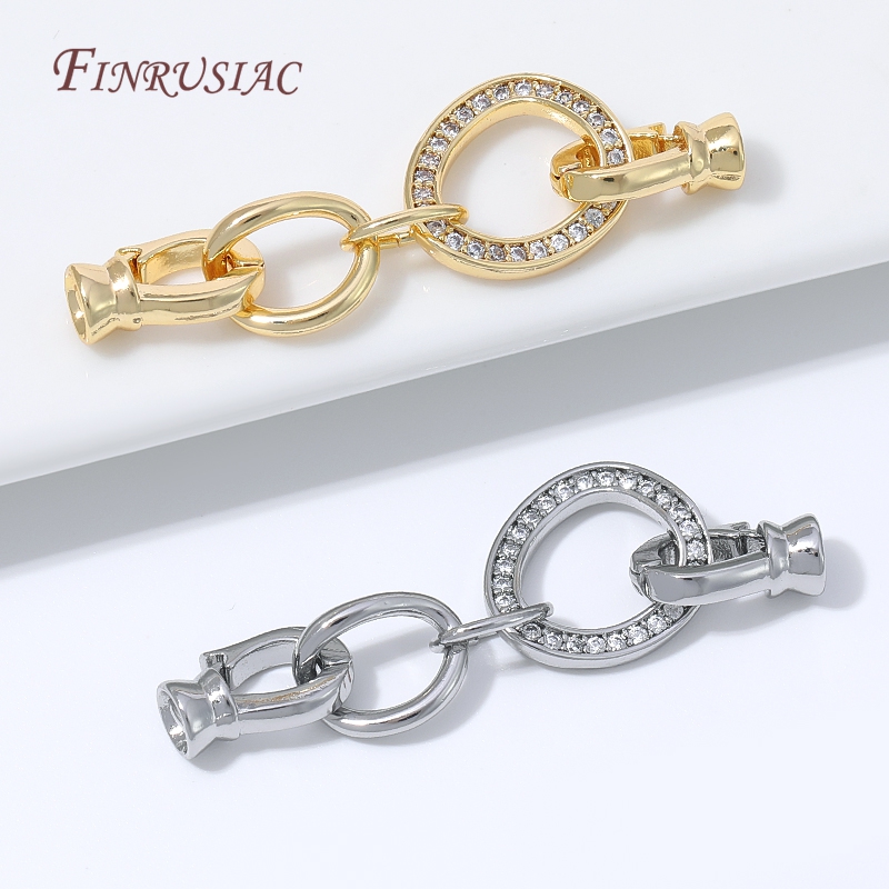 1/2Pcs Konektor Perhiasan Berl - Gold Plated Ring ulasan dan harga