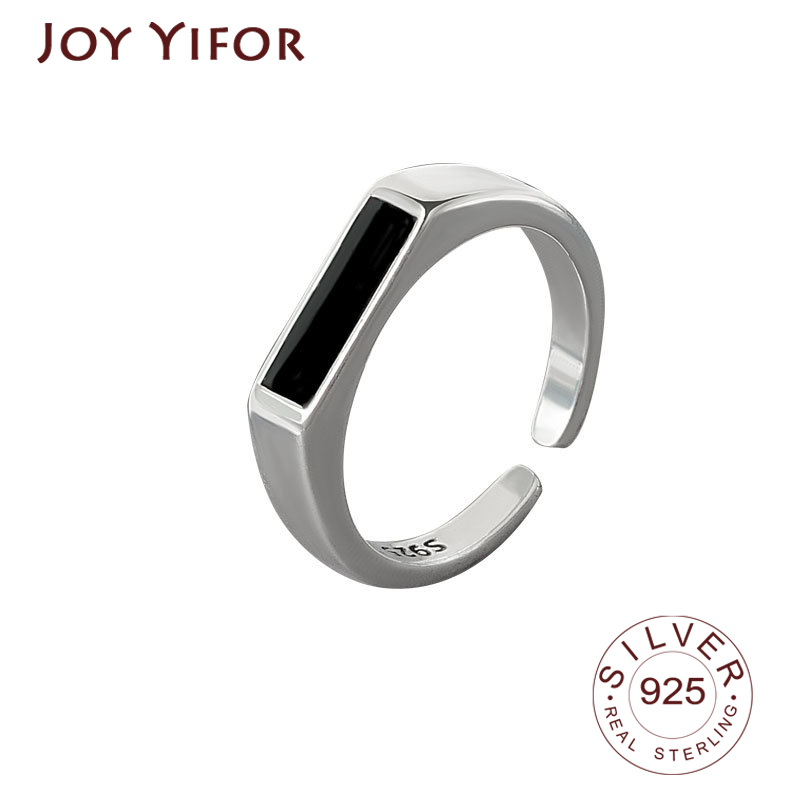 BFCLUB cincin warna perak baru - Mens Signet Ring ulasan dan harga