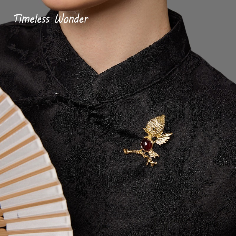 Bros dan Peniti Bentuk Burung  - Vintage Brooch Pin ulasan dan harga