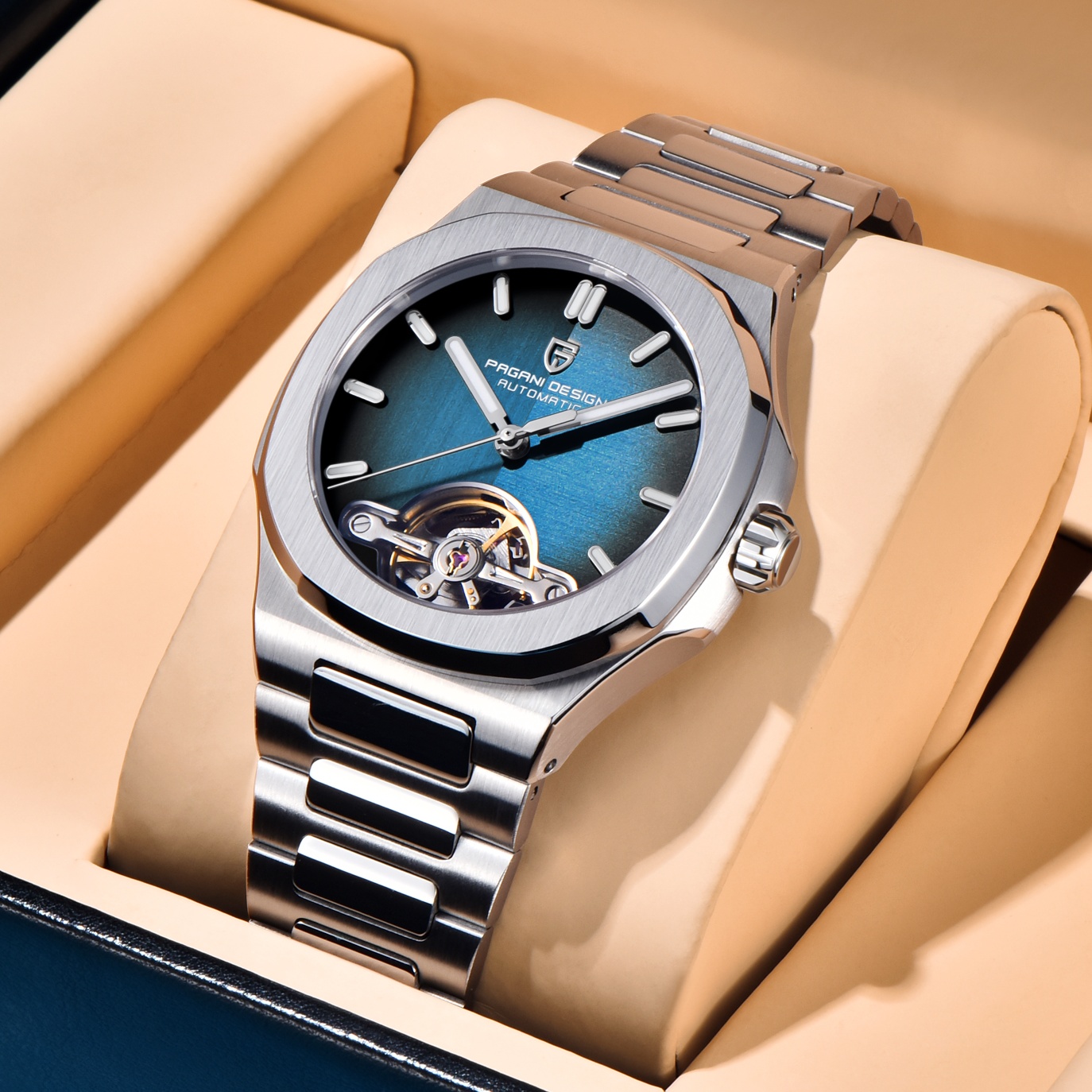 Jam Tangan Pria PAGANI DESIGN  - Patek Philippe Watch Nautilus ulasan dan harga