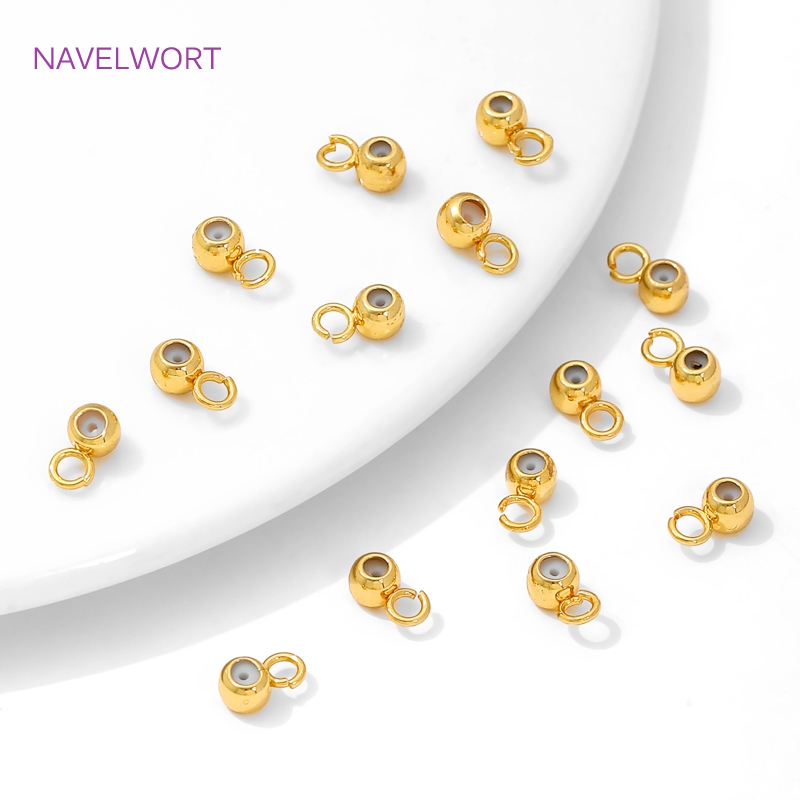 Manik-manik Penyangga Silikon  - Gold Plated Ring ulasan dan harga