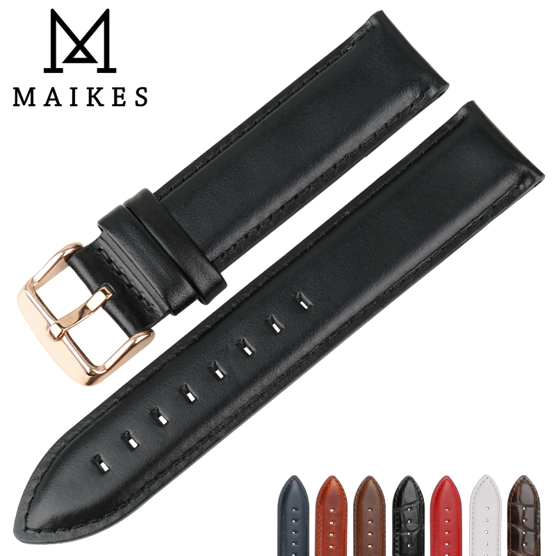 MAIKES Kualitas Kulit Asli Wat - Daniel Wellington Watches & Jewelry Online Store ulasan dan harga