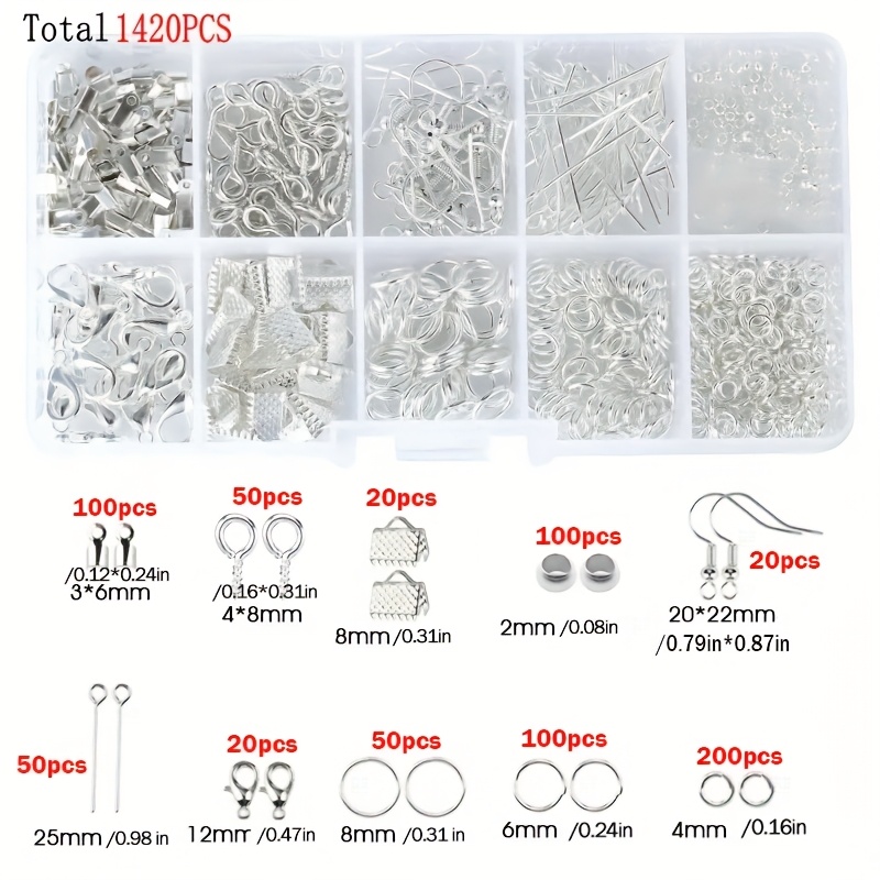 1420pcs 1 kotak Set Perlengkap - Fine Jewelry & Watches Photos ulasan dan harga